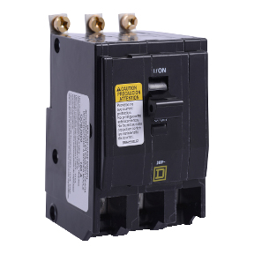 Schneider Electric Non-Automatic Thermal Magnetic Circuit Breaker; 3-Pole; 60A; 240VAC; Lever; Screw Terminal; UL 489